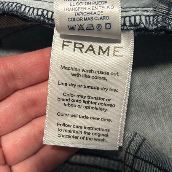 NWT Frame Le One Skinny dark wash jeans in Keller wash - Picture 14 of 16